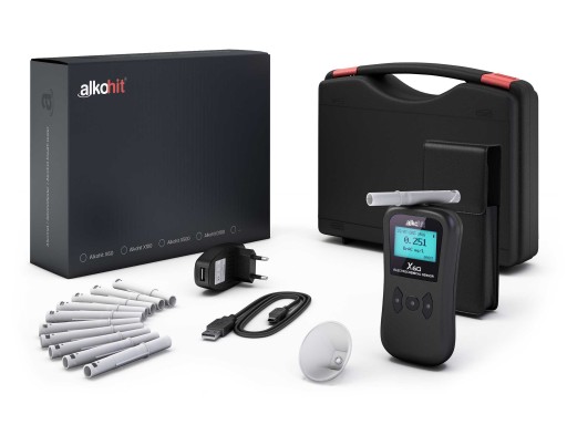 Alkomat Alkohit X60 Walizka plastikowa SENSOR EU