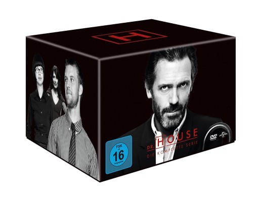 . Dr House / House, M.D. | sezony 1-8 | 46 x DVD | 1 2 3 4 5 6 7 8 komplet