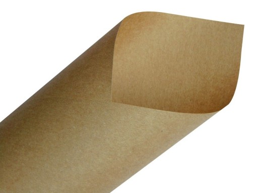 Papier ozdobny Eko Kraft ekologiczny 300g /100ark / A4