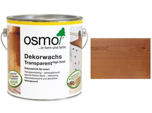 OSMO 3072 WOSK TWARDY OLEJNY KOLOR Bursztyn 0,75L