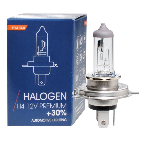 Żarówka H4 12V 60/55W M-tech Prem. homologacja E1