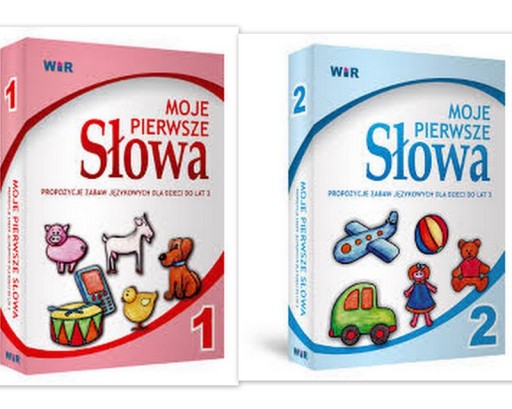 Moje Pierwsze Słowa Zestaw 1-2 NAUKA MOWY WiR