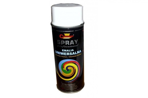 B-S EMALIA SPRAY BIAŁY MAT FARBA 400ml