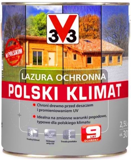 V33 LAZURA POLSKI KLIMAT 9 LAT 750ML NOWOŚĆ 3V3