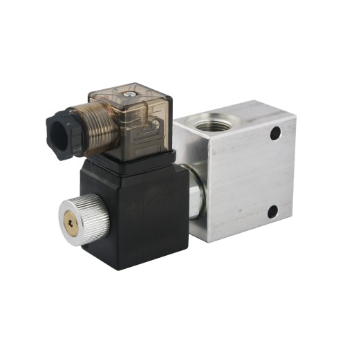 ZAWÓR HYDRAULICZNY ELEKTRYCZNY 2/2 12V 40L ZAMKNIĘ