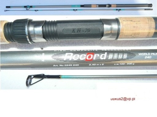 KUSHIRO RECORD 2,4m 100-200g SPECJAL dwuczęśćiowa