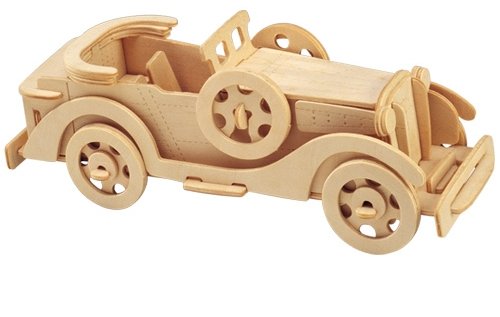 PUZZLE DREWNIANE 3D SAMOCHÓD AUTO PACKARD CAR