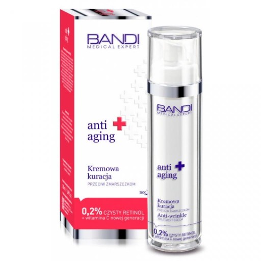 BANDI ANTI AGING KREMOWA KURACJA z RETINOLEM 50ml