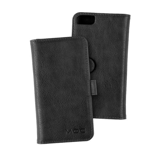 Portfel do iPhone 7 8 MOC Velcro Wallet Black