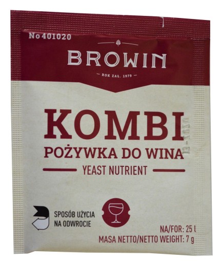 pożywka winiarska BROWIN KOMBI wino