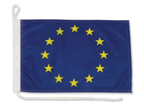 Flaga Unia Europejska na jacht 30x40 cm Bandera jachtowa żeglarska UE