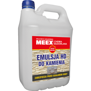 EMULSJA HD IMPREGNAT KAMIEŃ/TYNK DEK BEZZAPACH. 5L