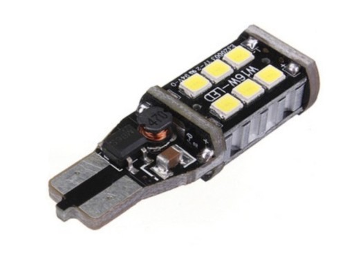 T15 żarówka LED 12V CANBUS, W5W W10W W16W 560lm