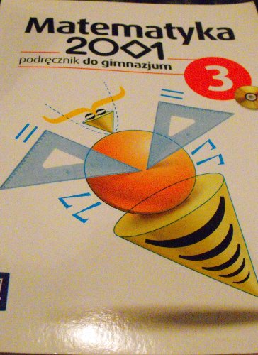 Matematyka 2001 klasa 3 podręcznik gimnazjum wsip + cd