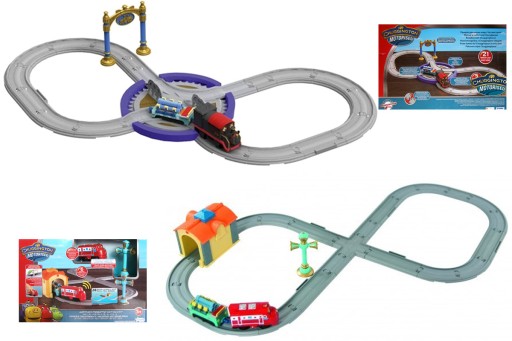 CHUGGINGTON DWA ZESTAWY LOKOMOTYWY NA BATERIE