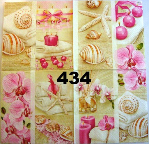 Serwetki do decoupage-1szt-MORSKIE nr 434