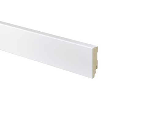 Listwa biała 6cm FU62L biała mdf 6 cm