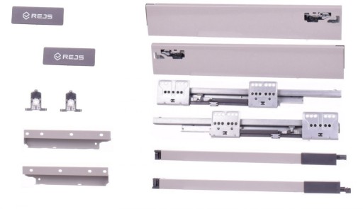 REJS szufladka comfort box L-500 wysoka 204 szara