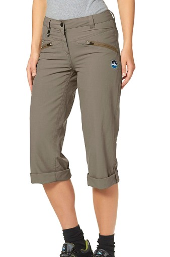 SKD0146 POLARINO Spodnie rybaczki 38-40 M beż