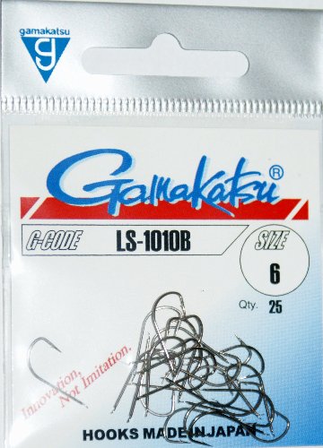 Gamakatsu haczyk LS-1010B nr. 6 w opakowaniu 25szt