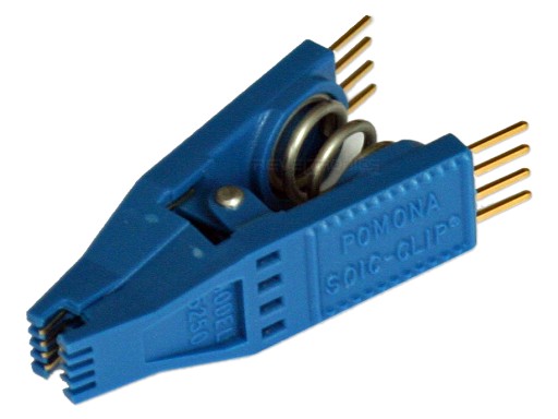 KLIPS POMIAROWY SOIC-8 (SO-8) POMONA 5250, GOLDPIN