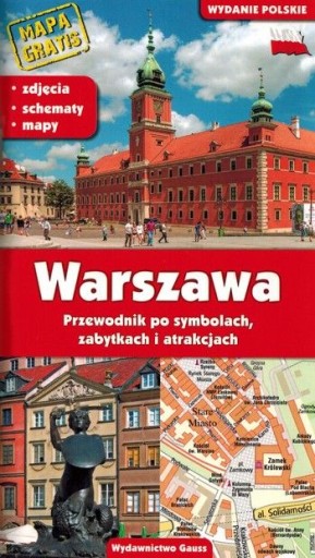 WARSZAWA PRZEWODNIK + MAPA GAUSS