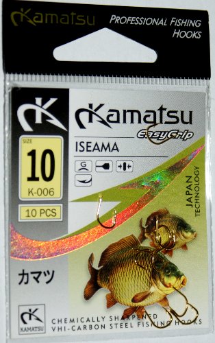 Haczyk Kamatsu ISEAMA nr.10 GOLD łopatka