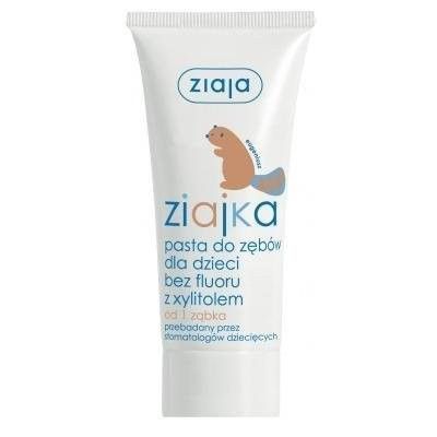 Ziajka pasta do zębów (bez fluoru) z xylitolem