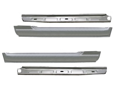 PROGI zewn + wewn kpl 4 szt próg Fiat 126P MALUCH