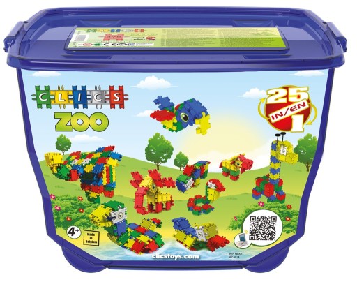 CLICS PL klocki Belgia FB001 ZOO 460el 25w1 HIT