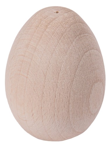 Drewniane jajko na Wielkanoc, DECOUPAGE PISANKA