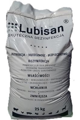 Lubisan - środek do suchej dezynfekcji opak 25kg