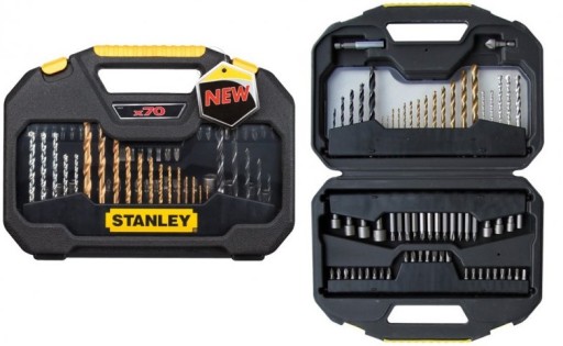 STANLEY STA7184 Zestaw Wierteł Bitów 70cz akc