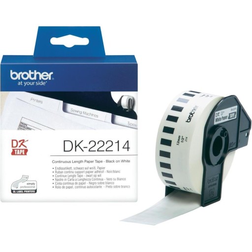 BROTHER DK22214 12mmx30,48m ciągła taśma DK 22214