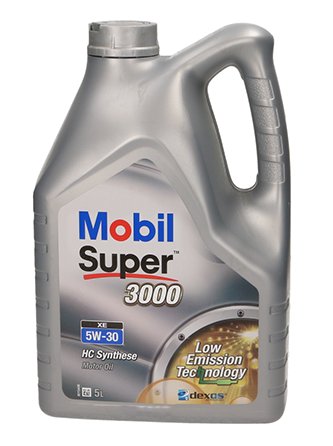 OLEJ MOBIL SUPER 3000 XE 5W30 5L /505.01 + GRATIS