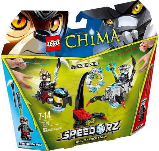 LEGO 70140 CHIMA STINGER DUET KURIER