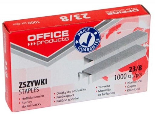 ZSZYWKI OFFICE PRODUCTS, 23/8, 1000 SZTUK