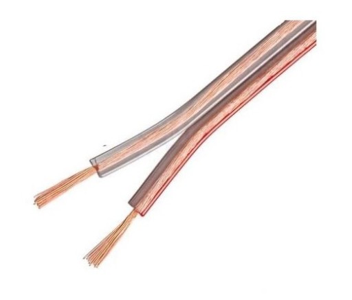 Cabletech przewód głośnikowy CCA 2 x 2.5mm2 1m.