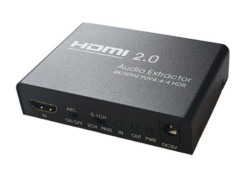 Extractor HDMI-HDMI + Audio SPDIF lub R/L SPH-AE03