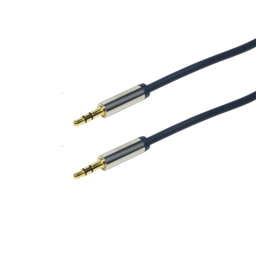 LL PRZEWÓD MINI JACK 3,5mm KABEL 0,5m AUX JAKOŚĆ