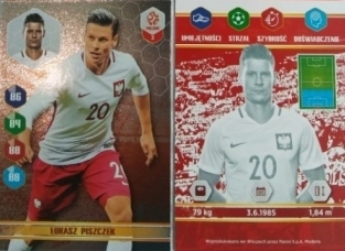 karta Dumni z naszych 2018 Biedronka Piszczek