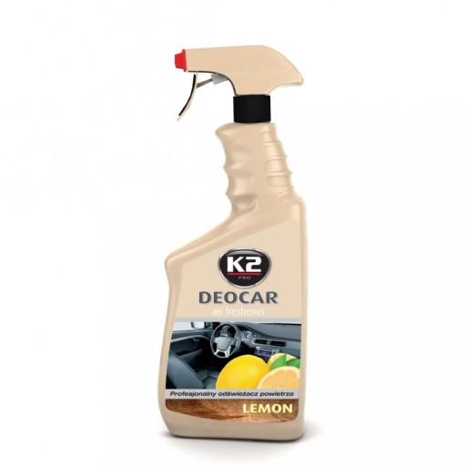 K2 DEOCAR LEMON ODŚWIEŻACZ POWIETRZA SPRAY 700ml