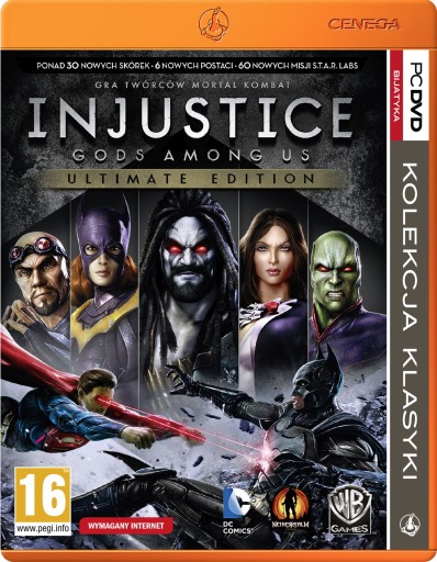 INJUSTICE GODS AMONG Ultimate Edit BOX PL NOWA PKK