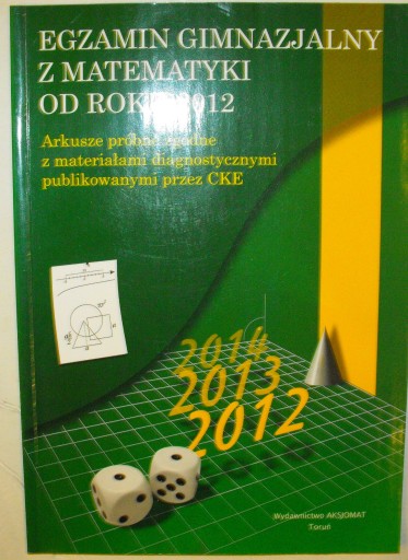 Egzamin gimnazjalny z matematyki od roku 2012