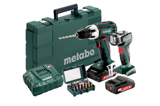 METABO BS18LT WKRĘTARKA Z LATARKĄ 18V 2x2,0AH