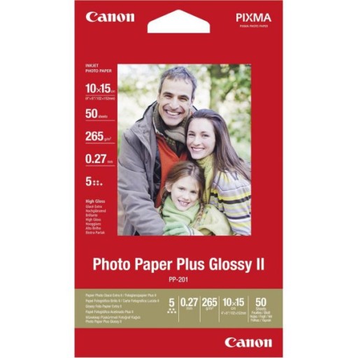 Papier Canon Plus Glossy Photo 10x15cm 50ark 265g!