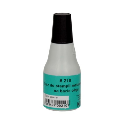 Tusz do metalowych stempli NORIS 210, czarny, 25ml