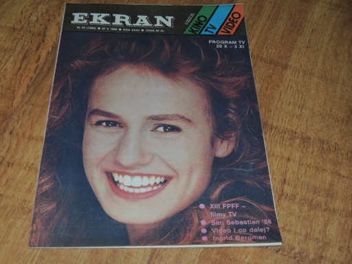 EKRAN 43/1988 Ingrid Bergman O Lubaszenko Bonnaire