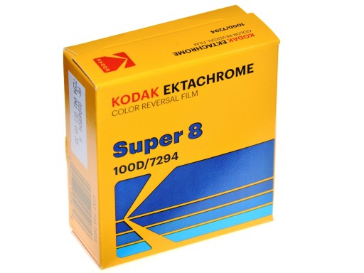 Kodak Ektachrome 100D film kolor do kamery Super 8