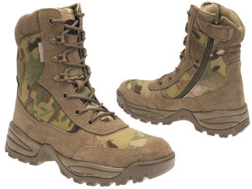 TEESAR Buty Taktyczne Zamek YKK Multicam 42